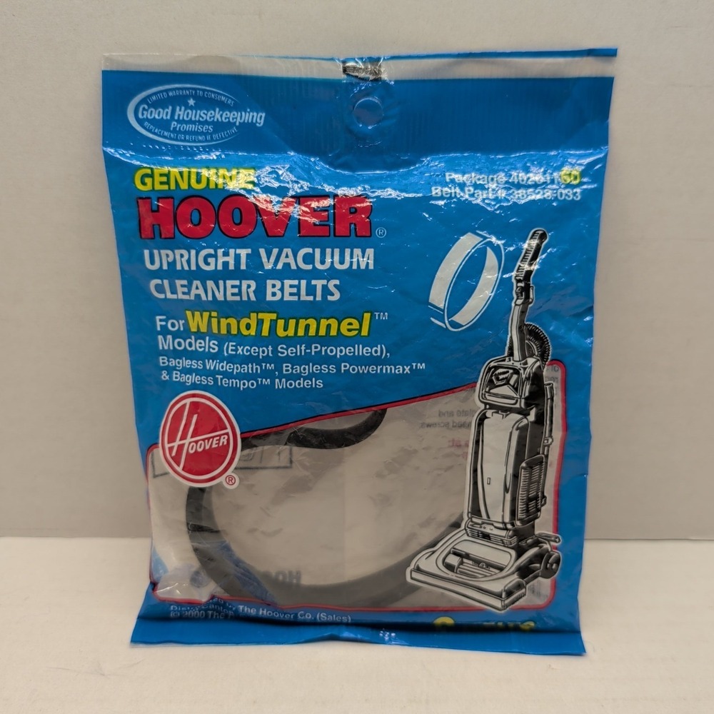 Genuine Hoover Upright Vacuum Cleaner Belts Windtunnel 402011 60 Part#38528-033